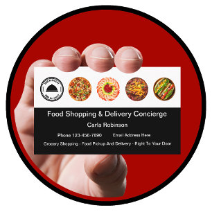 Conciërge Food Shopping & Delivery Visitekaartje