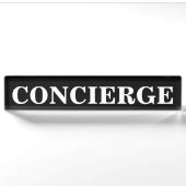 Conciërge Naambordje (Voorkant)