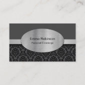 Concierge personnel élégant Cartes de visite (Devant)