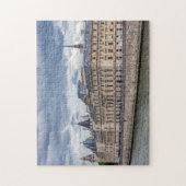 Conciergerie over de "le de la cite" in Parijs Legpuzzel (Verticaal)