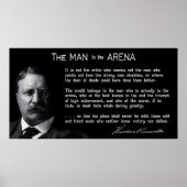 Concise MAN in ARENA Speech 1910 Poster (Voorkant)