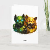 Concombre, concombre plus tard, carte de fin d'étu (Dos)