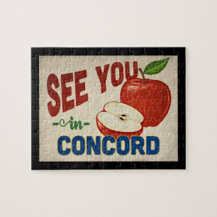 Concord California Apple - Vintage Travel Legpuzzel