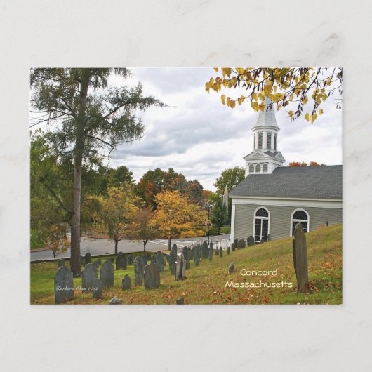 Concord Center Briefkaart (Voorkant)