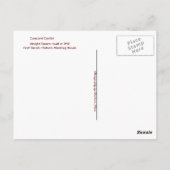 Concord Center Briefkaart (Achterkant)
