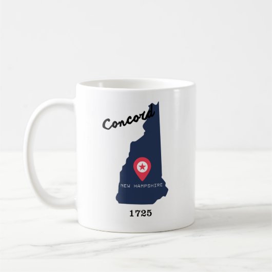 Concord coffee mug koffiemok (Links)