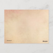 Concord Minuteman Briefkaart (Achterkant)