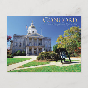 Concord New Hampshire Briefkaart