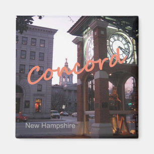 Concord New Hampshire Photo Souvenir Magnets