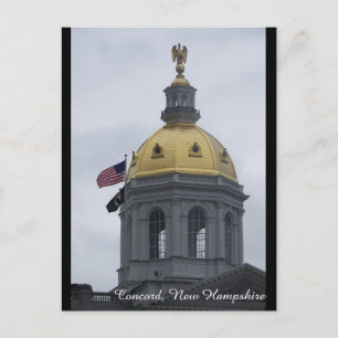Concord, New Hampshire Post Card Briefkaart