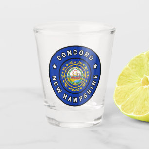 Concord New Hampshire Shot Glas