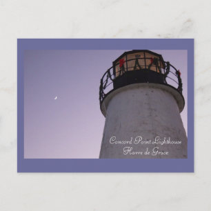 Concord Point Lighthouse, Havre de Grace Briefkaar Briefkaart