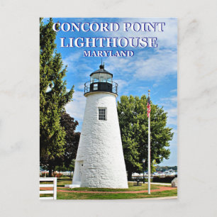 Concord Point Lighthouse, Maryland Briefkaart