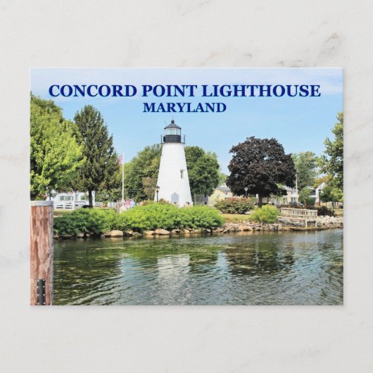Concord Point Lighthouse, Maryland Briefkaart (Voorkant)
