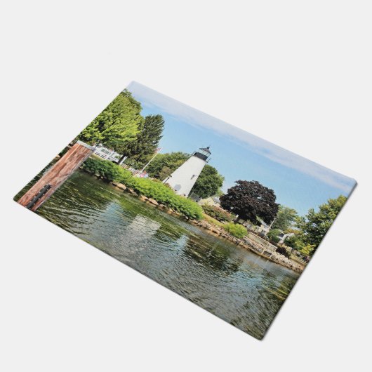 Concord Point Lighthouse, Maryland, deurmat (Schuin)