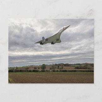 Concorde - Carte postale à haute vitesse