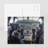 Concorde Flight Deck Briefkaart (Voorkant / Achterkant)