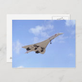 Concorde G-BOAF Briefkaart (Voorkant / Achterkant)
