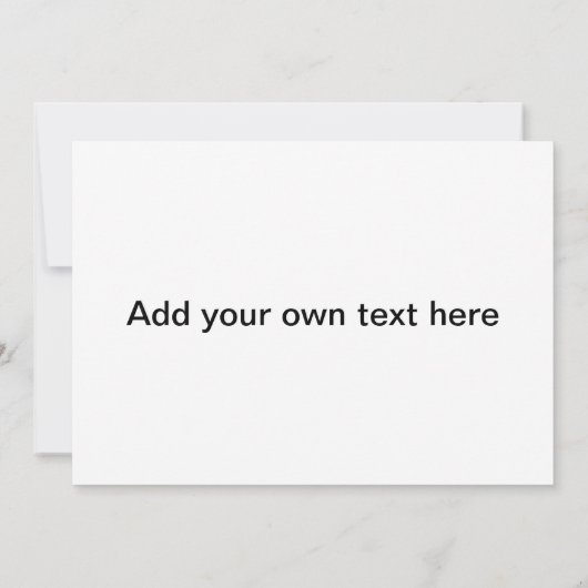 Concorde on Finals - Carte Plat (Dos)