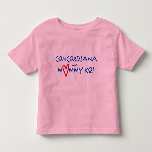 Concordiana ang MMama Ko Kinder Shirts (Voorkant)