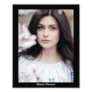 Concours de beauté Modélisation 8x10 Photo Headsho