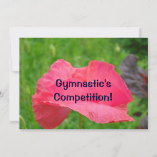 Concours de Gymnastique ! Invitations Annonces
