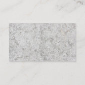 Concret moderne Carte de visite professionnel (Dos)