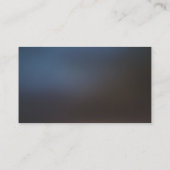 Concret professionnel Métal moderne Carte de visit (Dos)
