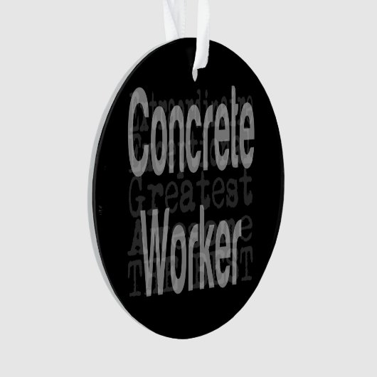 Concret Worker Extraordinaire (devant)