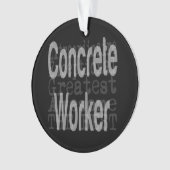 Concret Worker Extraordinaire (devant)