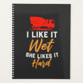 Concrete arbeider - ik hou van natte planner (Voorkant)