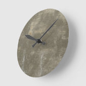 Concrete blik ronde klok (Hoek)