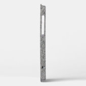 Concrete cement wall gray texture Case-Mate iPhone case (Achterkant / Links)