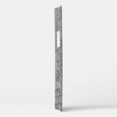 Concrete cement wall gray texture Case-Mate iPhone case (Achterkant / Rechts)