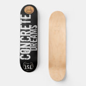 CONCRETE DROMEN Skateboard (Voorkant)