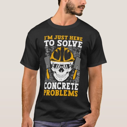 Concrete Finisher Bricklayer Masonery 1 T-shirt (Voorkant)