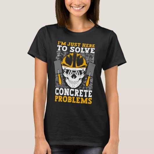 Concrete Finisher Bricklayer Masonery  1 T-shirt (Voorkant)