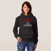 Concrete finisher Constructiewerker Hoodie (Voorkant volledig)