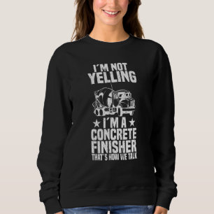 Concrete Finisher Construction Worker Laborer Ceme Trui