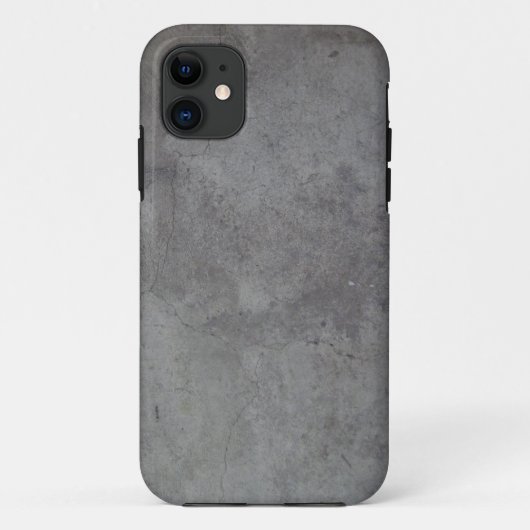 Concrete grijze textuur iPhone 5 hoesje (Achterkant)