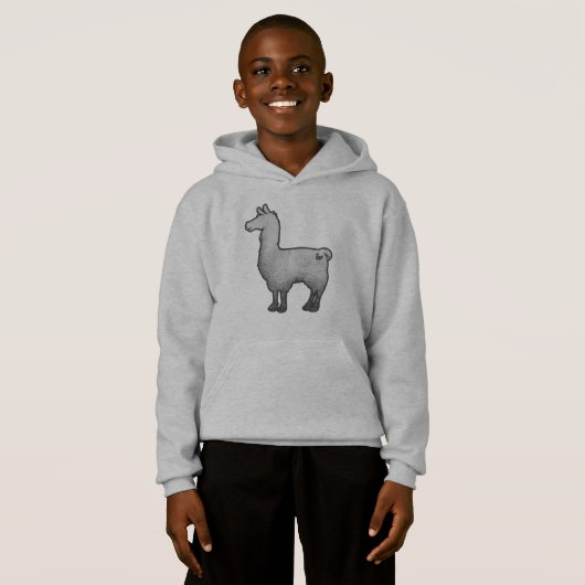 Concrete Llama Hoodie (Voorkant volledig)