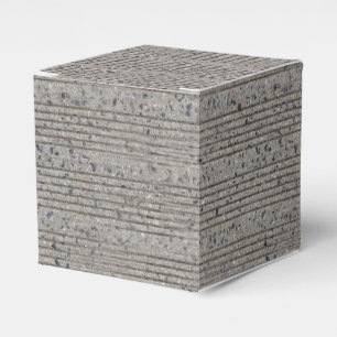 Concrete mijnbouw grijze cement sidewalk bedankdoosjes