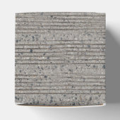 Concrete mijnbouw grijze cement sidewalk bedankdoosjes (Bovenkant)