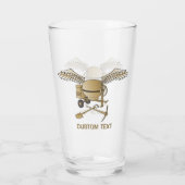 Concrete mixer beige glas (Achterkant)