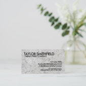 Concrete moderne professionele Visitekaartje (Staand voorkant)