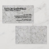 Concrete moderne professionele Visitekaartje (Voorkant / Achterkant)
