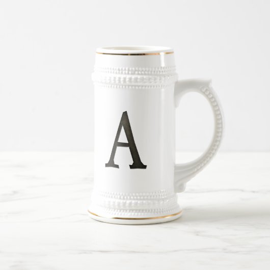 Concrete Monogram letter A Bierpul (Rechts)