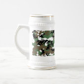 Concrete Oerwoud Camo Beer Stein Bierpul (Links)
