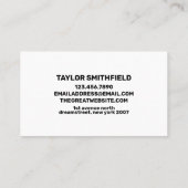 Concrete professionele Visitekaartje (Achterkant)