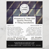 Concrete Tegels, Vloer, de Installateur van de Teg Flyer (Voorkant)